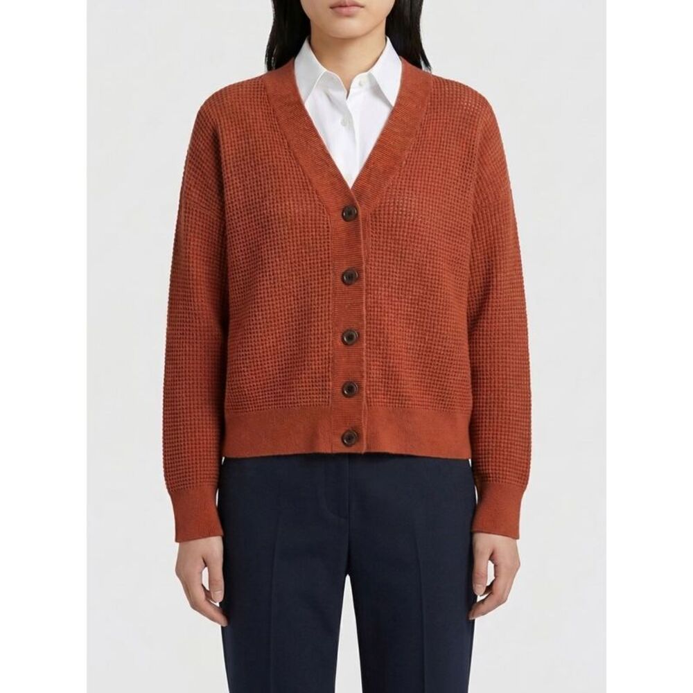 Brunello Cucinelli Women Perforated Cashmere Cardigan Brunello Cucinelli
